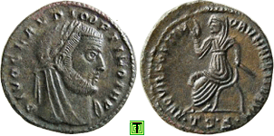 AE3 / Thessalonica / Constantinus I Magnus