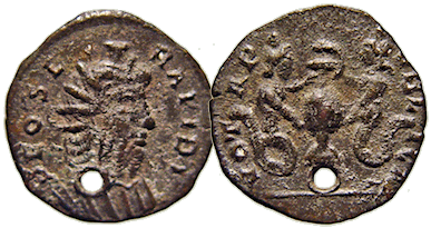 Token No. 414 - Bricault & Mondello 141, S27.1 - Paris, Bibliothèque Nationale: 16415